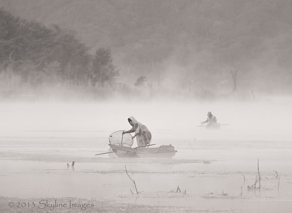 Fisherman at Dawn, Santiago Atitlan Guatemala
