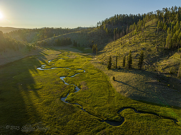 Aerial, White Mountains Arizona