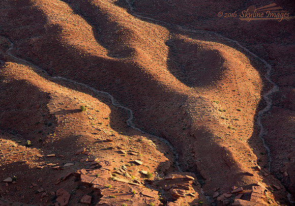 Detail Green River Overlook, Canyonlands NP, Utah