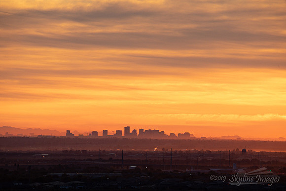 Downtown Phoenix from the far west
