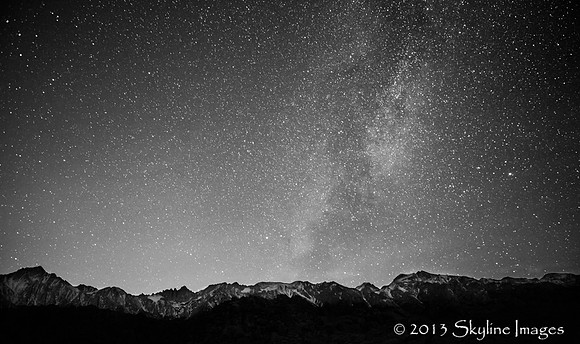 Milky Way and Mount Whitney, Alabama Hills CA