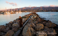 Lone Walker, Santa Barbara Harbor CA