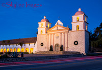 Predawn Traffic, Mission Santa Barbara CA