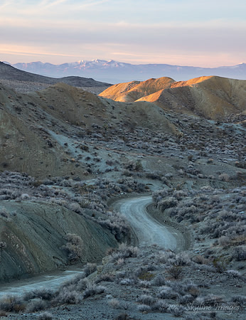 Rainbow Basin, California