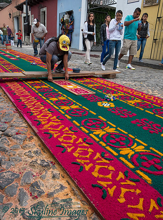 Alfombra, Antigua Guatemala