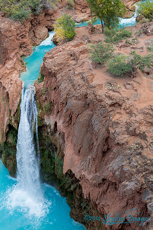 Havasu Falls from above