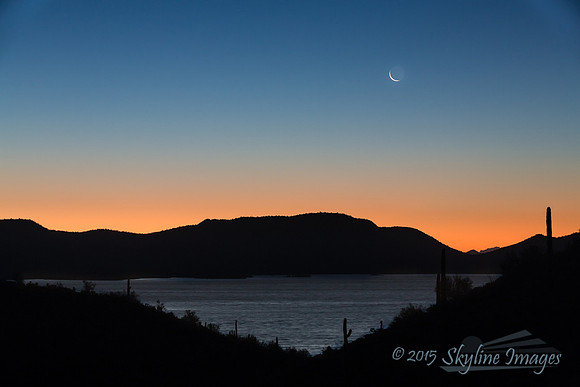 Moonrise, Lake Pleasant AZ